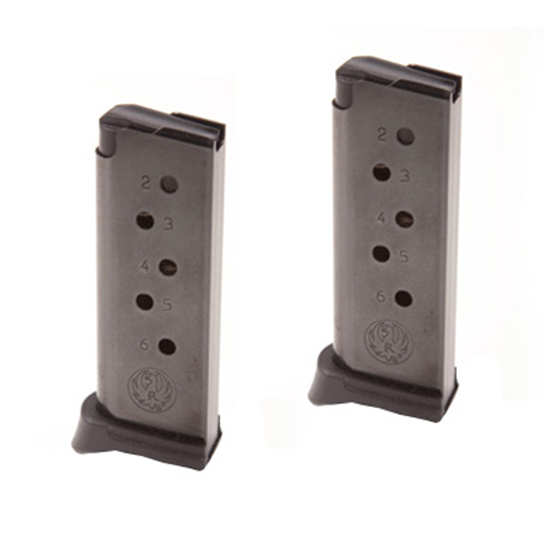 RUG MAG LCP 380ACP 6RD FINGER EXTENDING 2 PACK - Sale